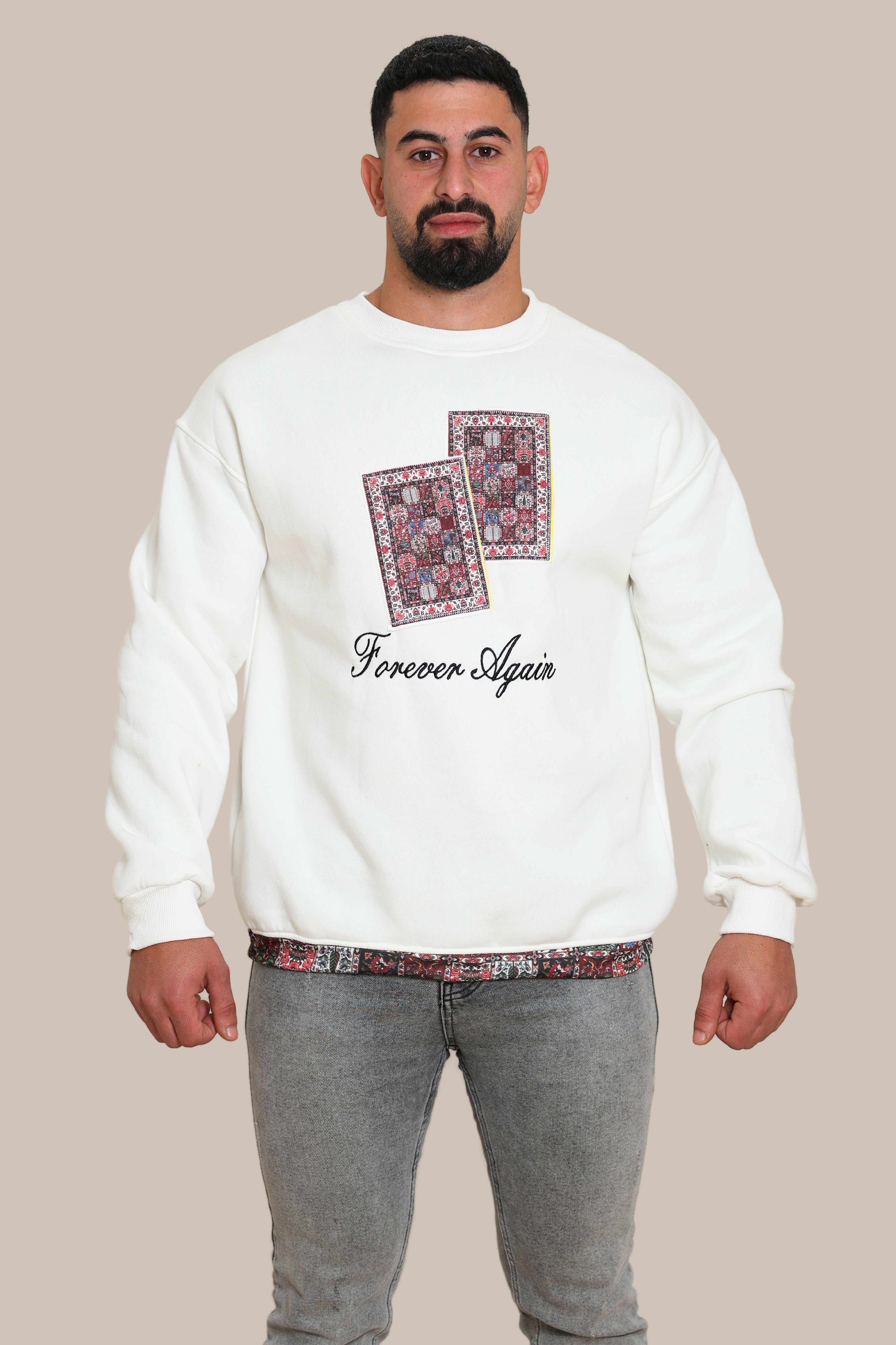 Forever Again Sweatshirt | White