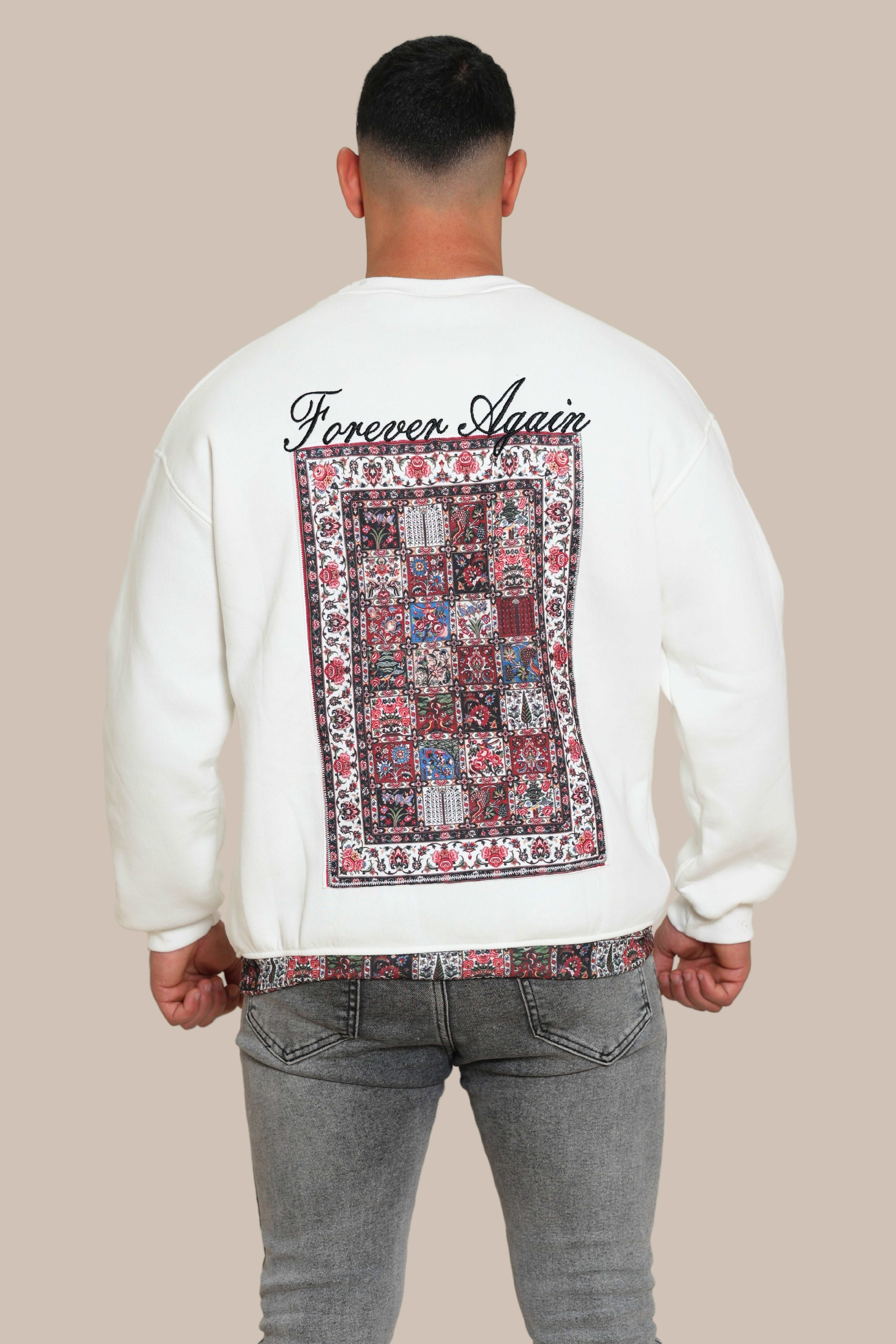 Forever Again Sweatshirt | White