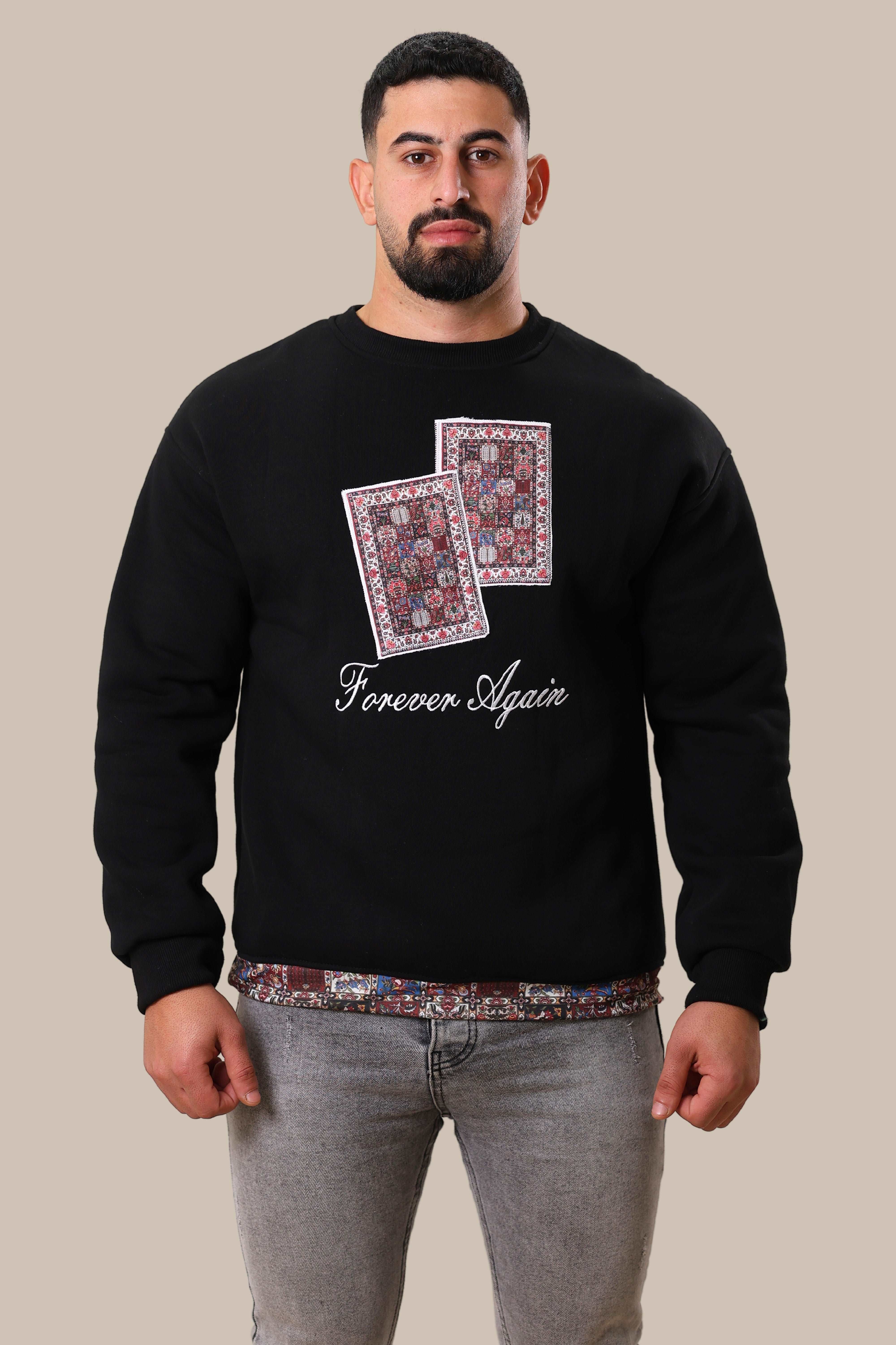 Forever Again Sweatshirt | Black