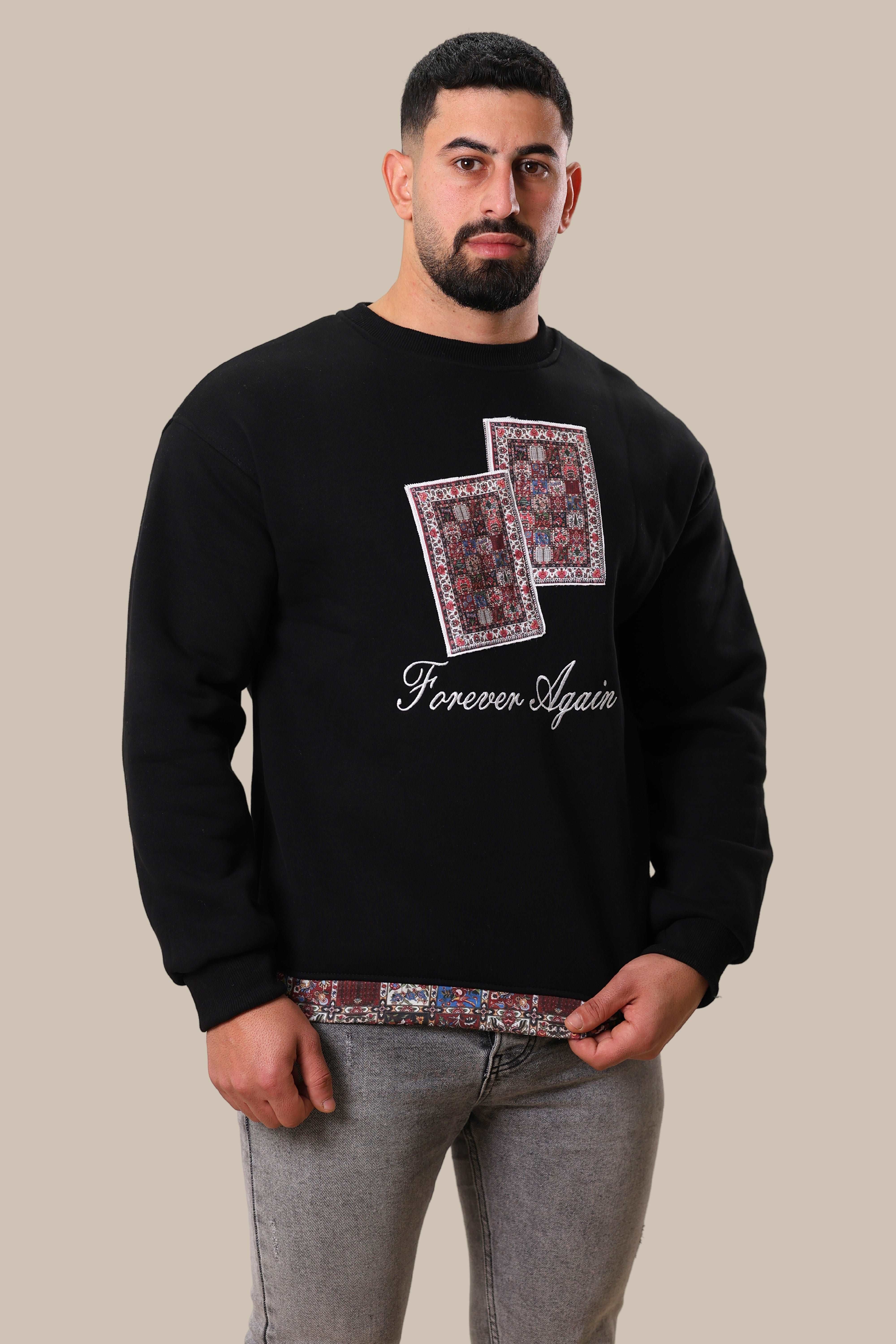 Forever Again Sweatshirt | Black